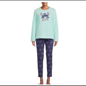 Disney stitch women’s 2pc pj set size 3X
